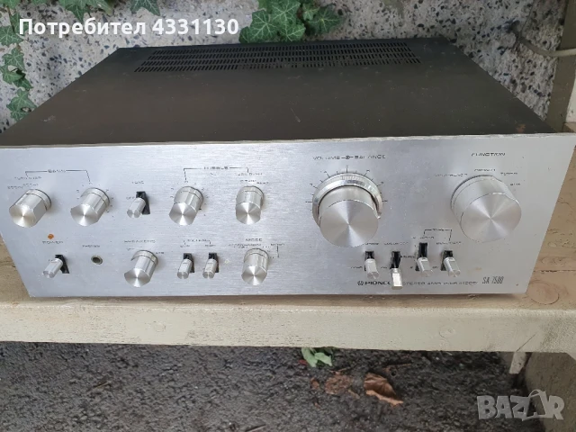 pioneer 7500 усилвател , снимка 2 - Ресийвъри, усилватели, смесителни пултове - 51086941