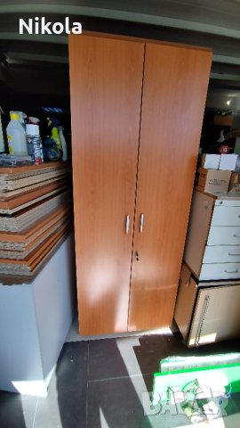 Офис шкафе - Двукрили гардероби за документи с рафтове -  80/205/37, снимка 8 - Шкафове и рафтове - 41531177