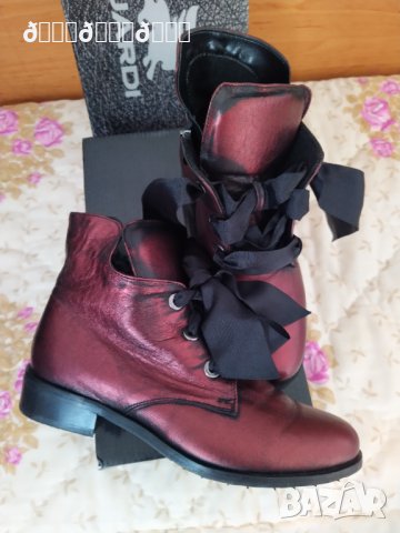 Боти естествена кожа , снимка 10 - Дамски боти - 40536350