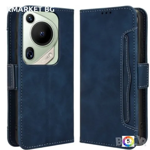 Huawei Pura 70 Pro / 70 Pro+ / 70 Ultra Magnetic Wallet Кожен Калъф и Скрийн Протектор, снимка 4 - Калъфи, кейсове - 47884067