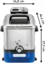 Фритюрник Tefal Oleoclean Pro Inox Design 3.5L 2300W, снимка 3