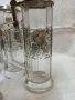Немски стари стъклени масивни халби 5 броя с животни ,доста масивни 23 см височина., снимка 11