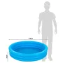 Детски надуваем басейн Intex Crystal Blue, 114 x 25 см, безопасен, син, снимка 3
