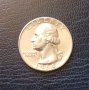 Quarter Dollar 1964 USA.Сребро!, снимка 1 - Нумизматика и бонистика - 44180580