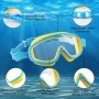 Нови Детски регулируеми очила за плуване 6-14 години UV защита, снимка 2