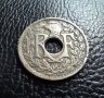 Стара монета 10 сантима 1922 г. Франция - топ !, снимка 5