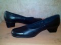 Черни нови дамски обувки от естествена кожа №41, снимка 9