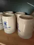 🔥 Ретро класика от Мюнхен! 5 бр. оригинални немски глинени халби Löwenbräu (West Germany),нови, снимка 3