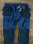 DUNDERDON P16 CARPENTER TROUSERS - страхотен работен панталон НОВ 2ХЛ , снимка 8