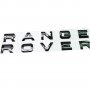 Емблема надпис (лого) RANGE ROVER ЧЕРНА,ПИЯНО ЛАК, снимка 1