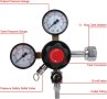 Eastpole регулатор на налягането за бирени кегове (M03), снимка 2