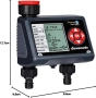 Програматор, таймер за напояване с 2 независими изхода и 4 програми за всяка зона, снимка 2