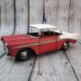 Метален Декоративен Автомобил Chevrolet Bel Air, снимка 4