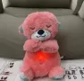 Интерактивна Детска играчка Плюшена дишаща видра тип Fisher Price СПЯЩА ЗВУК СВЕТЛИНИ звуци бебешка, снимка 8