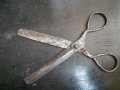 Старинни абаджийски ножици (ръчно ковани) , снимка 2