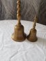 Два броя бронзови звънеца, снимка 1 - Антикварни и старинни предмети - 44383366