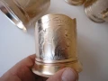 Комплект подстакани подстакан Зубър СССР, снимка 5