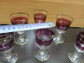 стари стъклени чаши , снимка 3