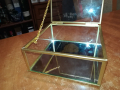 красива стъклена кутия с златен обков 1303240727, снимка 9