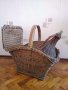 Автентичен кошник и дамаджана за декорация към битова къща., снимка 3