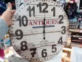Antiques стенен часовник 60см , Голям стенен часовник за заведение,магазин,офис, снимка 4