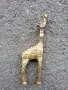 Бронзова статуетка пластика жираф, снимка 3