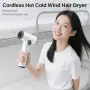 Bewinner безжичен сешоар 200W с батерия и дигитален дисплей, снимка 2