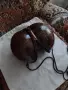 Оригинална дамска чанта с дълга дръжка и цип от истински кокосов орех, снимка 3