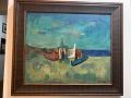 РУСИ РУСЕВ масло/ пейзаж, снимка 4