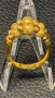 Златен пръстен 14 K 585 Gold zlaten prasten zlatni, снимка 2
