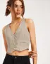 Ленен елек Gina Tricot, снимка 1