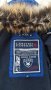 Бебешко зимно яке с пух на качулката 0-3 месеца, снимка 4