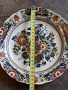 цветна декоративна чиния за стена Delft Flora Keramiek 32/6, снимка 4