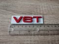 Ауди Audi V6T емблеми надписи червени, снимка 2