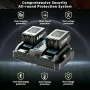 Съвместима батерия BATTOOL 18 V, 5 Ah за инструменти Makita, снимка 7