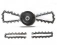 Универсална метална верижна глава за тример, снимка 1 - Градинска техника - 40188392