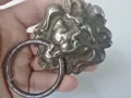Старо чукало, за порта, врата,клепало,лъв,хлопка,желязо,
хлопка, снимка 3