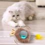 Интерактивна търкаляща се топка за котка. Самотъркаляща се играчка за котки. Автоматично топче , снимка 5
