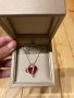 Колие с червен кристал във формата на сърце подарък жена, съпруга, приятелка Свети Валентин, снимка 5