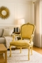 Кресло барок голд, снимка 1