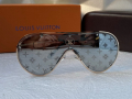 Louis Vuitton 2023 висок клас мъжки слънчеви очила маска, снимка 6