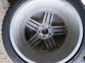 Аалуминиеви оригинални джанти за Ауди 19- 5х112 с зимни гуми 255 40 19, снимка 4