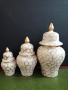 Тройка декоративни вази , снимка 4