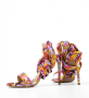 Сандали на ток Brayd Лилав, снимка 1 - Дамски обувки на ток - 44613090