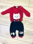 Бебешки екип блуза и панталон, снимка 1 - Комплекти за бебе - 44302896
