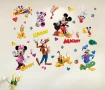 Мики Мини Маус Доналд Гуфи самозалепващ стикер лепенка за стена мебел прозорец детска стая детски, снимка 1