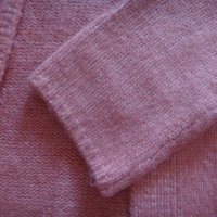 Нова жилетка Mango в бледо розово, плетен пуловер Манго, снимка 10 - Жилетки - 41575608