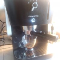 Кафе машина Ровента с ръкохватка с крема диск и прави хубаво кафе с каймак , снимка 1 - Кафемашини - 34849334