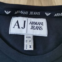 Дамска тениска Armani Jeans - М , снимка 2 - Тениски - 33930893