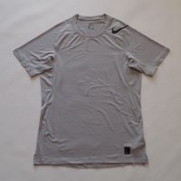 Тениска nike pro найк потник блуза оригинал спорт фитнес крос мъжка L, снимка 1 - Тениски - 40057922
